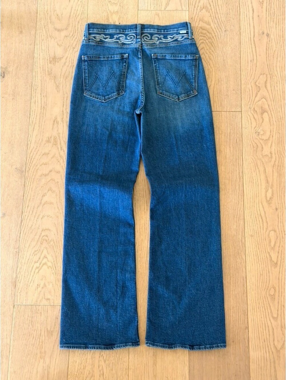 MOTHER High Waisted Bookie Sneak Bootcut Jeans 31 - Picture 2 of 9